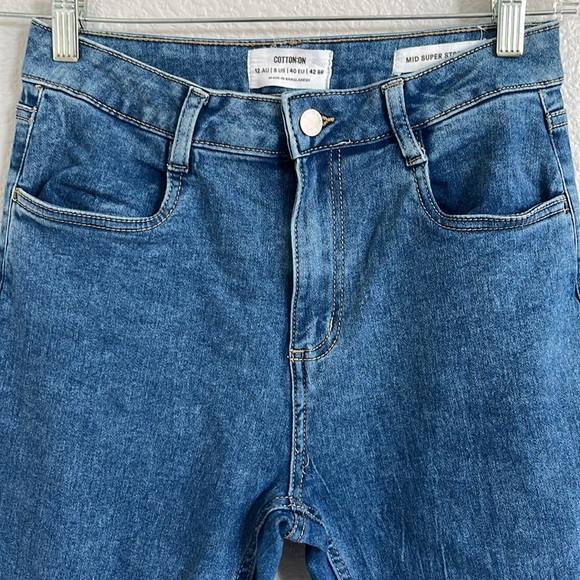 Cotton On Mid Rise Super Stretch Jeans - Picture 5 of 7